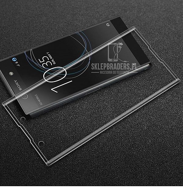 Szkło Hartowane 3D Cały Ekran Sony Xperia Xa1 Full