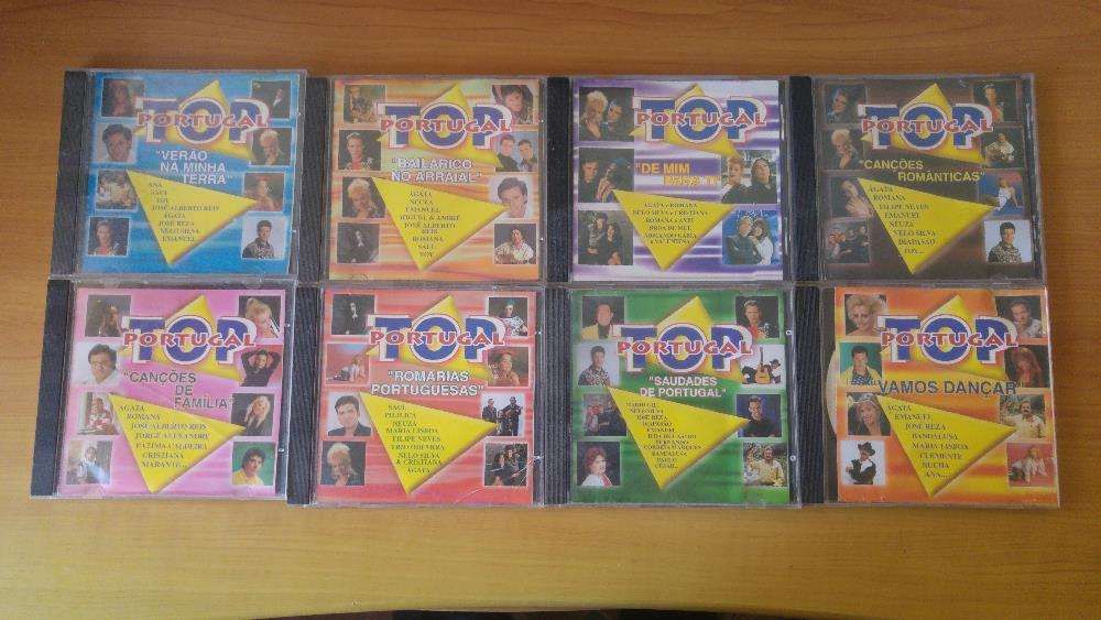 Conjunto de cd's Top Portugal