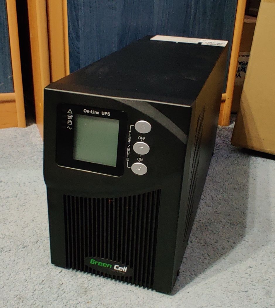 джерело безперебійного живлення (UPS) Green Cell MPII 1000VA (UPS10)