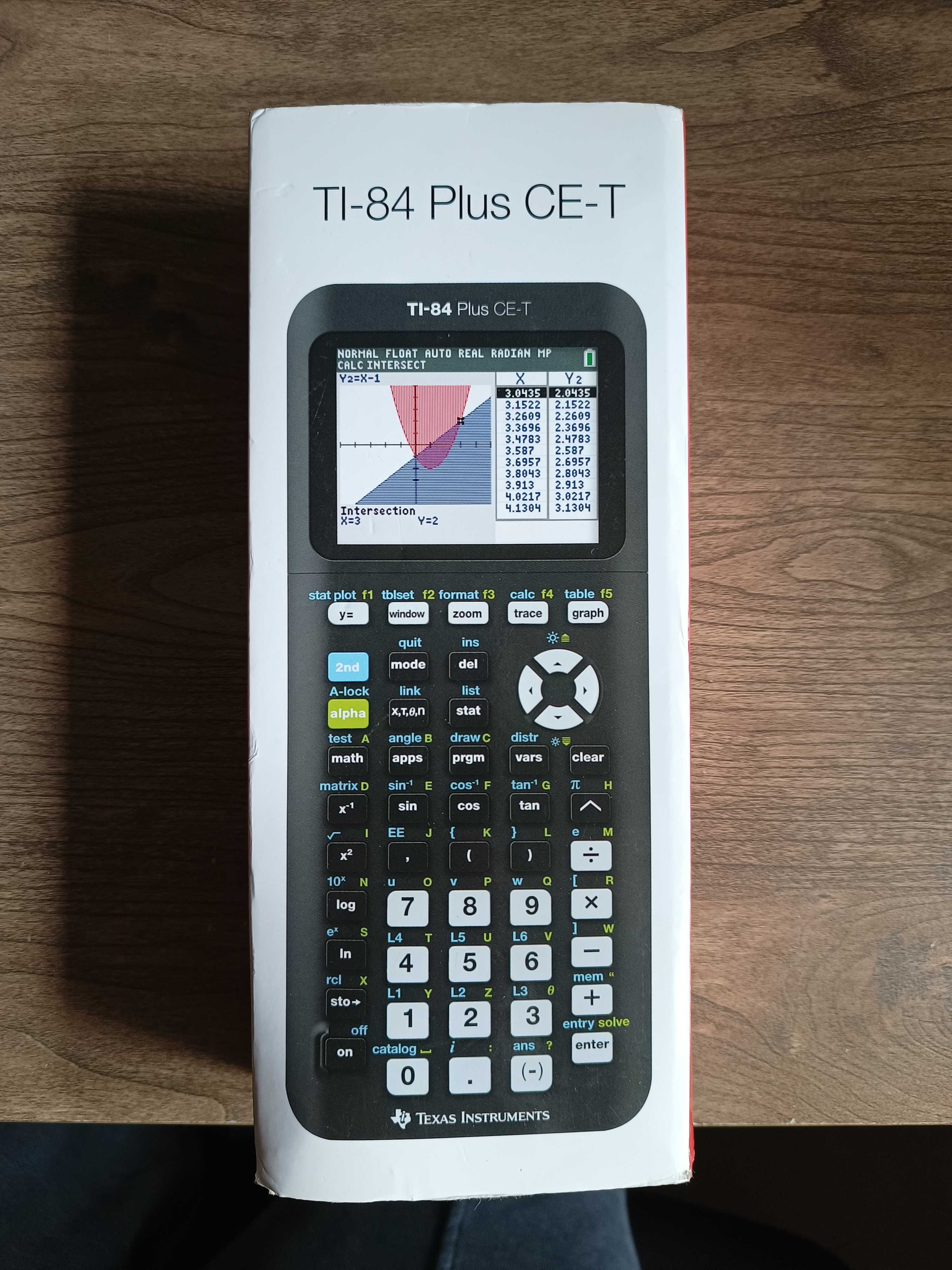 Kalkulator graficzny Texas TI-84 Plus CE-T