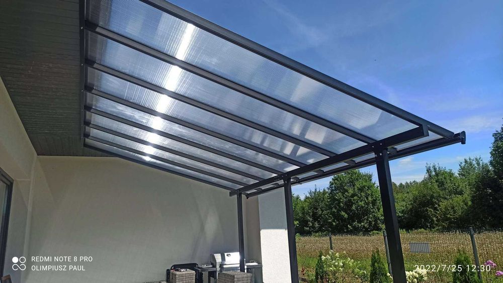 Zadaszenie tarasu Modern FIT pergola tarasowa dostawa gratis