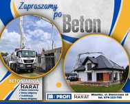 Beton towarowy Stabilizacje Pompowanie + Transport Lipnica i Okolice