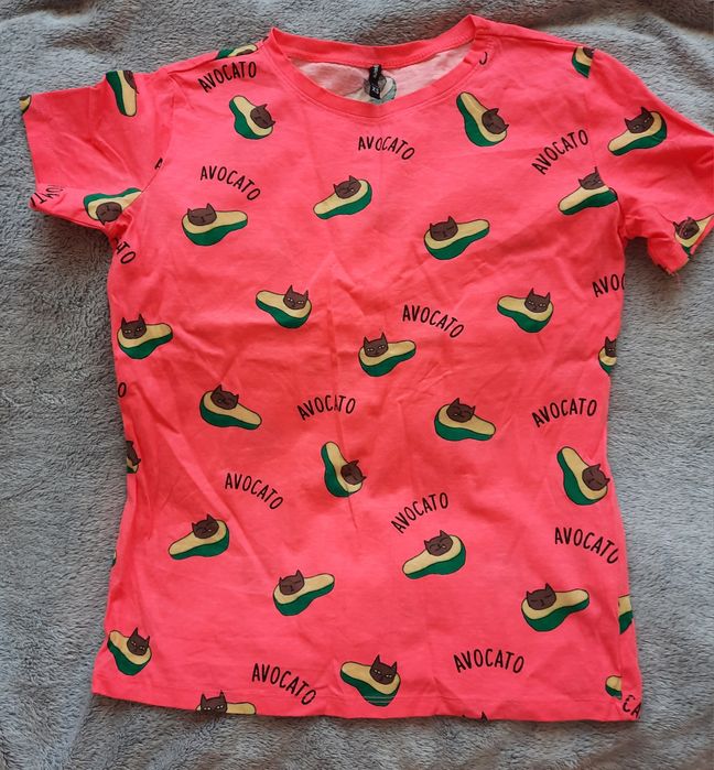 T-shirt koszulka dziewczęca rozm. XS 152/158 Sinsay WYPRZEDAŻ