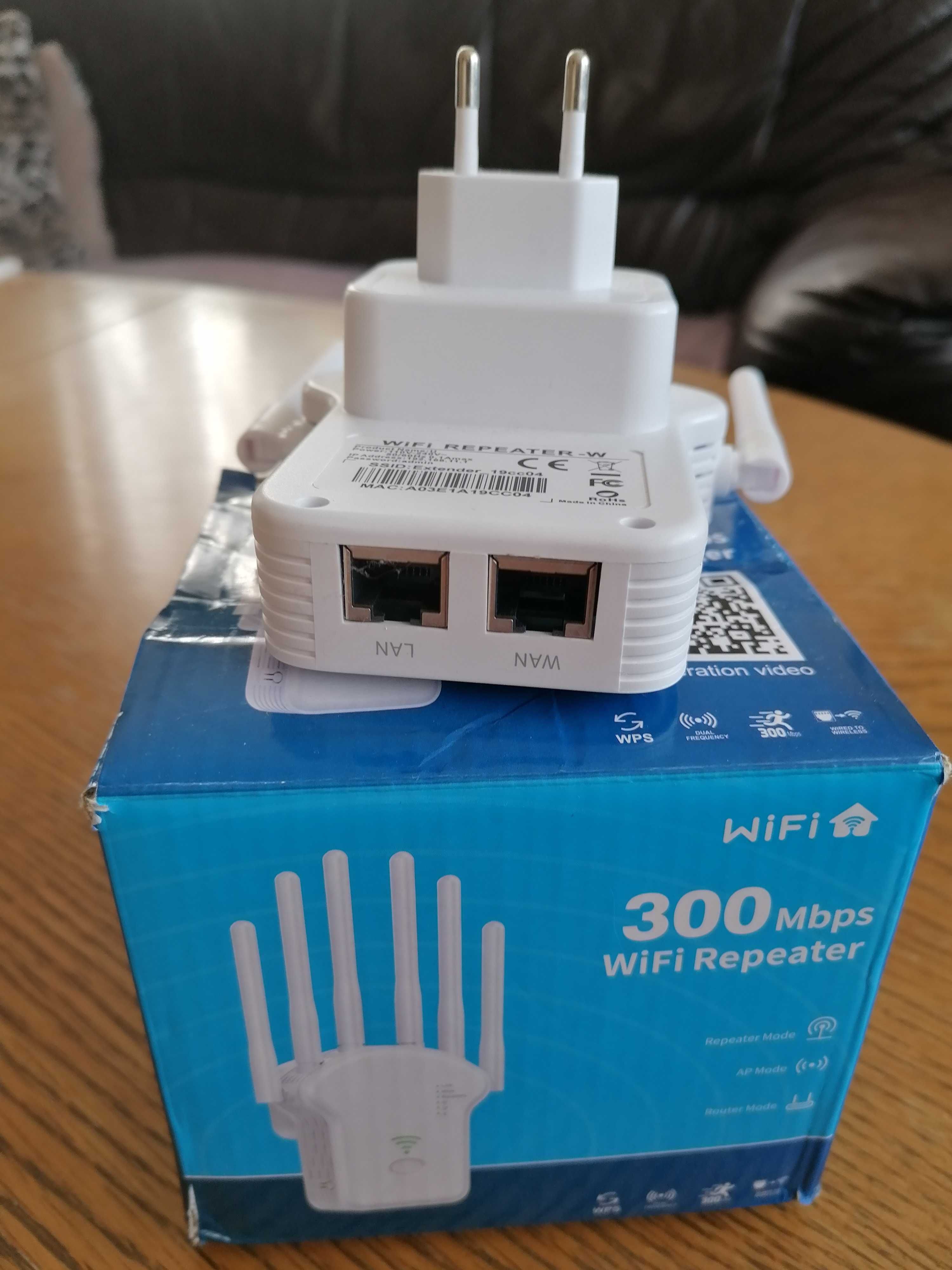 Wzmacniacz sygnału Wi-Fi  300 Mbps WiFi Repeater