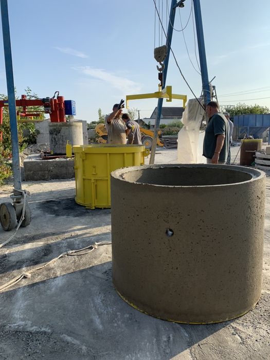 Вибропресс для производства колец ,Прес для бетонних кілець,Вибропресс