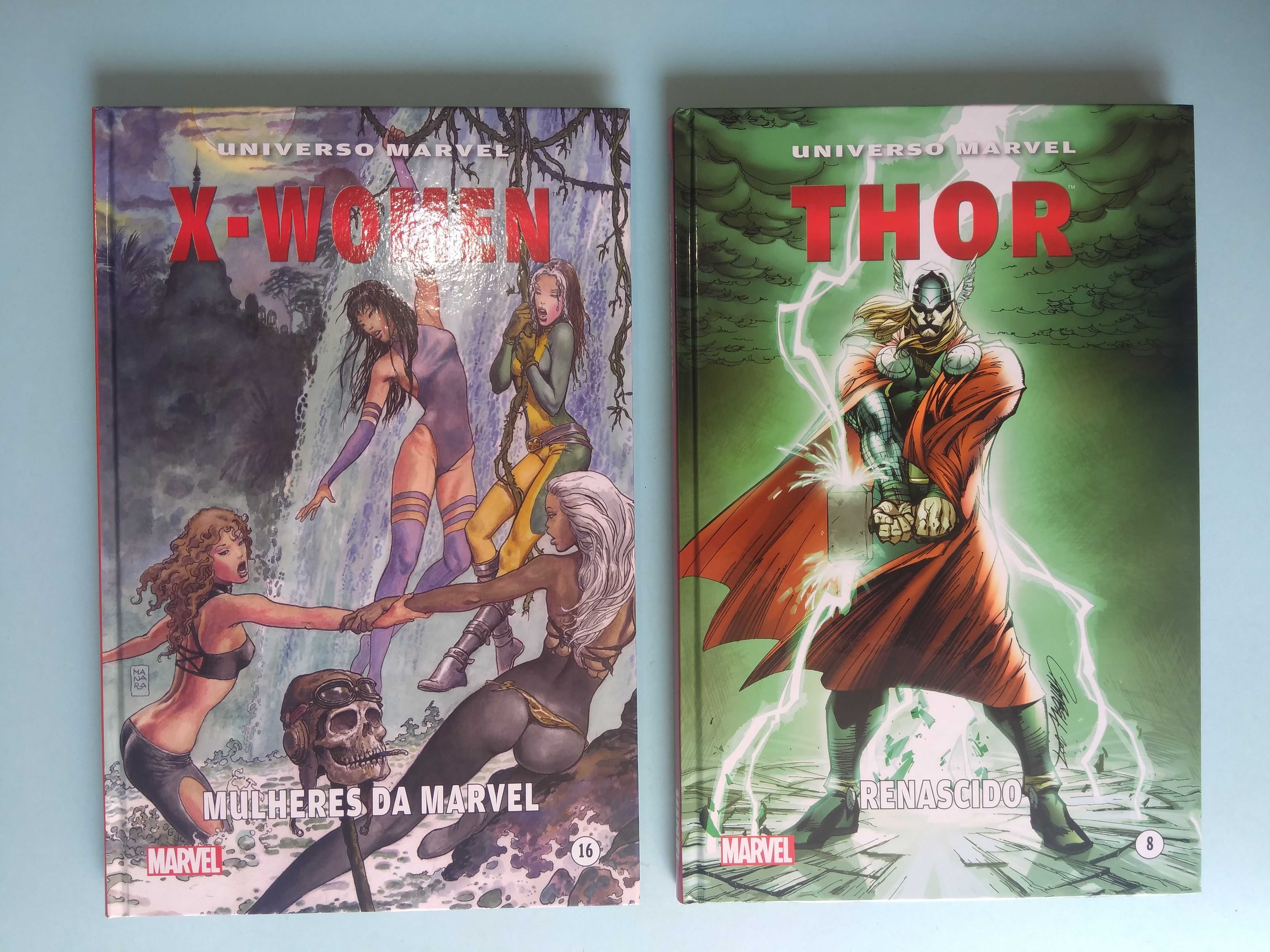 Coleção UNIVERSO MARVEL Ed. Levoir 20 volumes impecáveis.