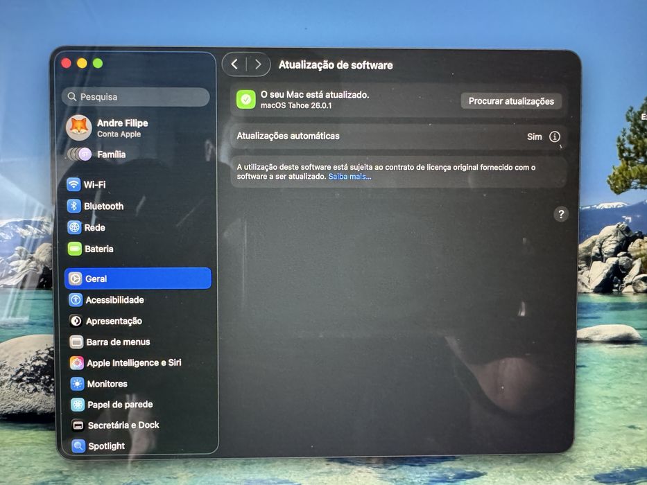 Macbook air m4 16gb 500g c/garantia