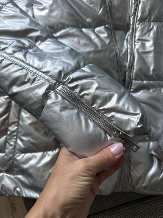 Kurtka Mohito srebrna