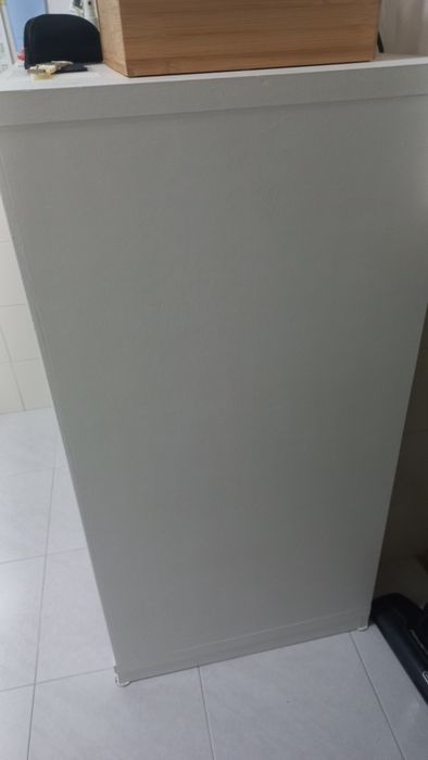 Móvel cerejeira pintado de branco