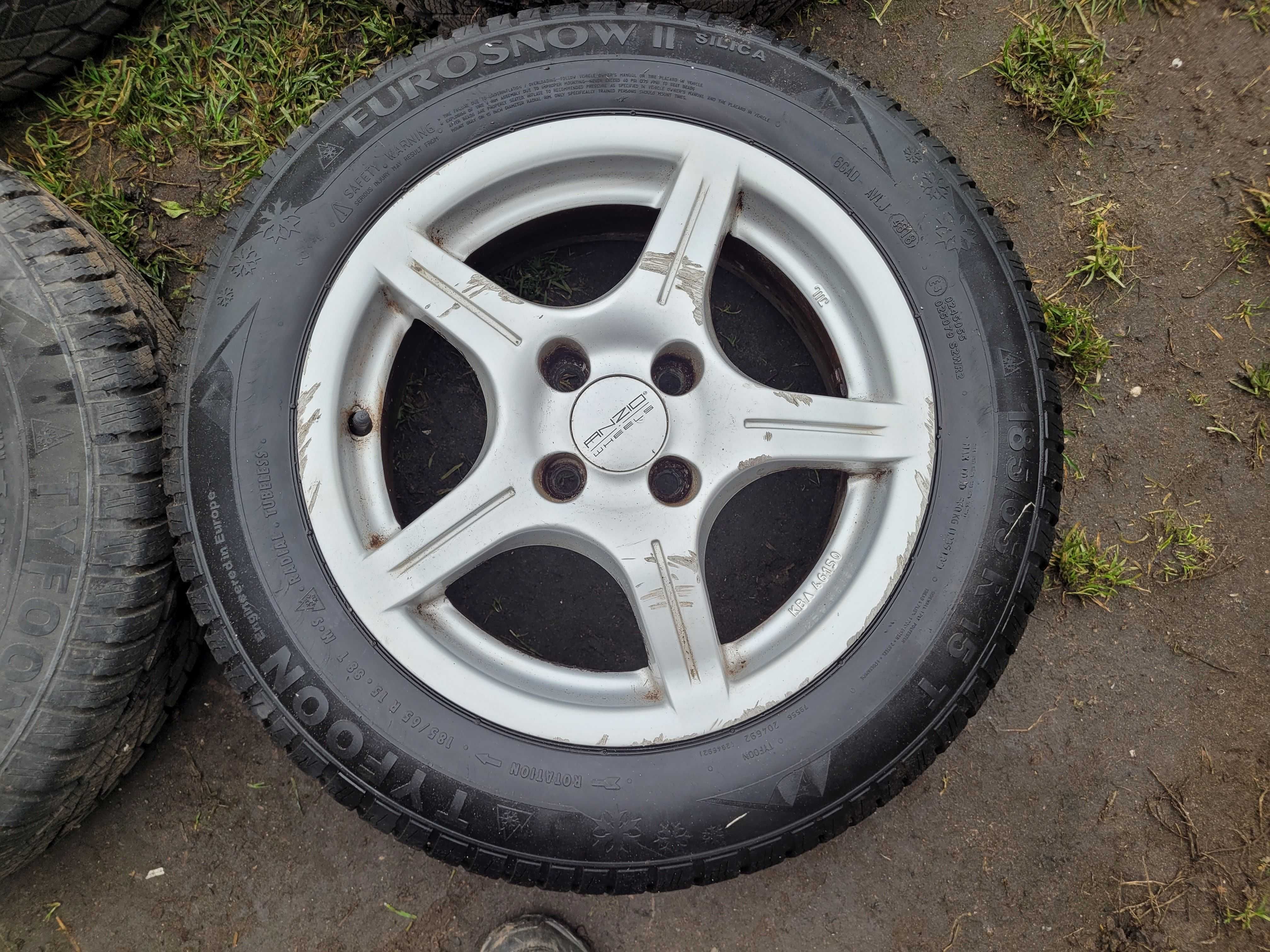 Alufelgi koła felgi R15 OPEL CORSA D 4X100 opony 185/65r15 8mm