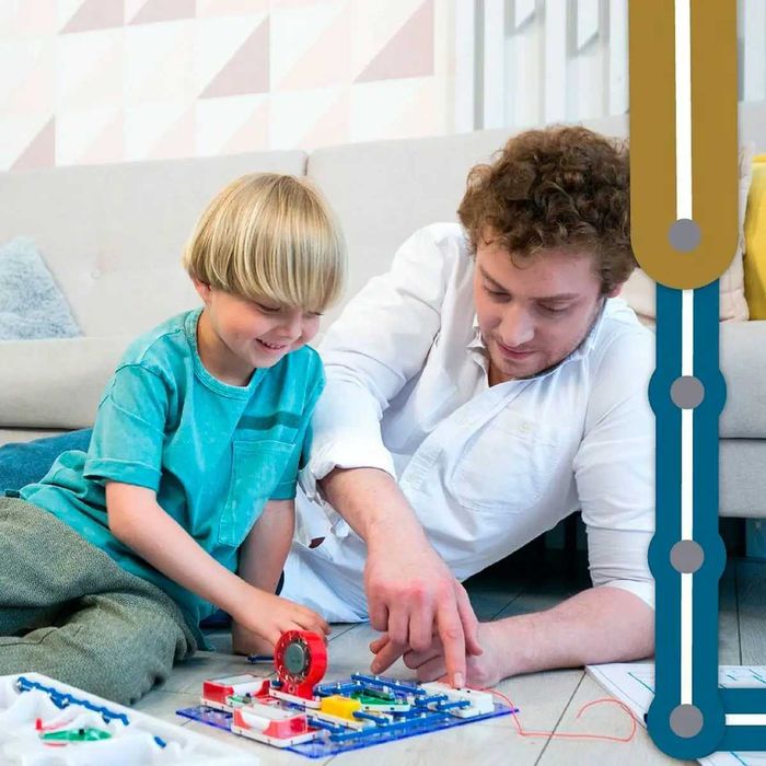 Конструктор електронний Doka Знаток znatok Школа 999+ схем D70708