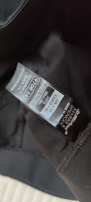 Majtki modelujące z wysokim stanem z bawełny wyszczuplające