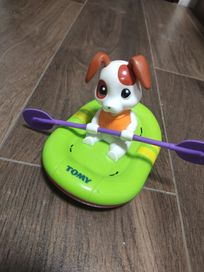 Piesek Tommy, nakrecana zabawka do wody