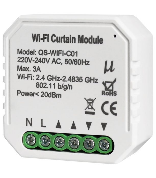 Inteligentny moduł sterownika rolet z WiFi QS-WiFi-C01