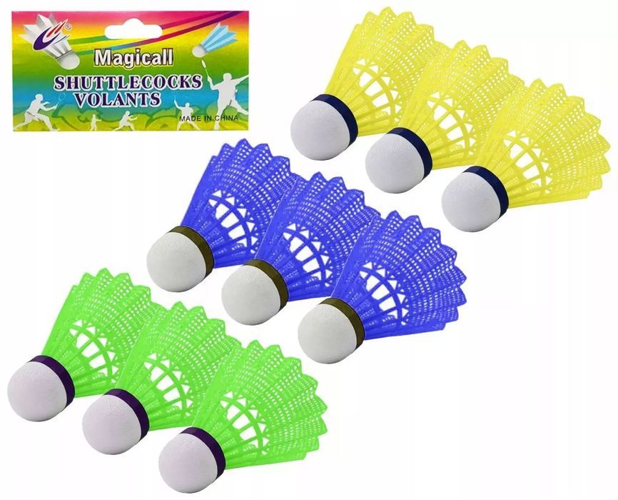 Lotka zestaw 9szt lotek Trifox kolorowe. Trifox