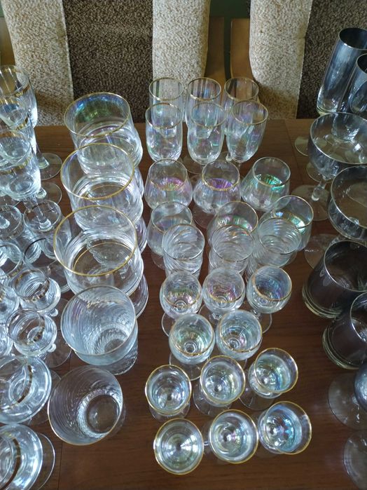 Zestawy kieliszków rodem z PRL