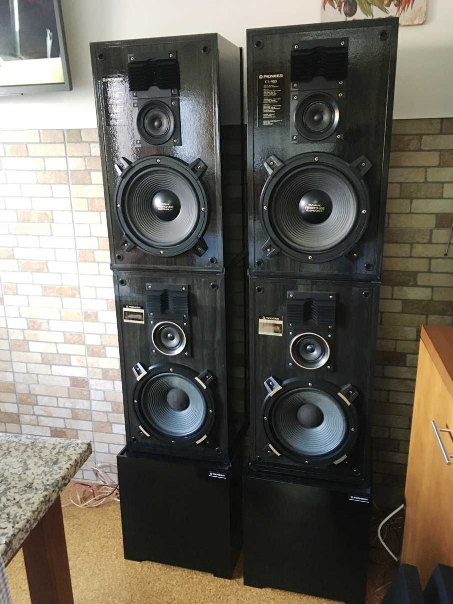 Colunas Pioneer Torres cs 600w como novas