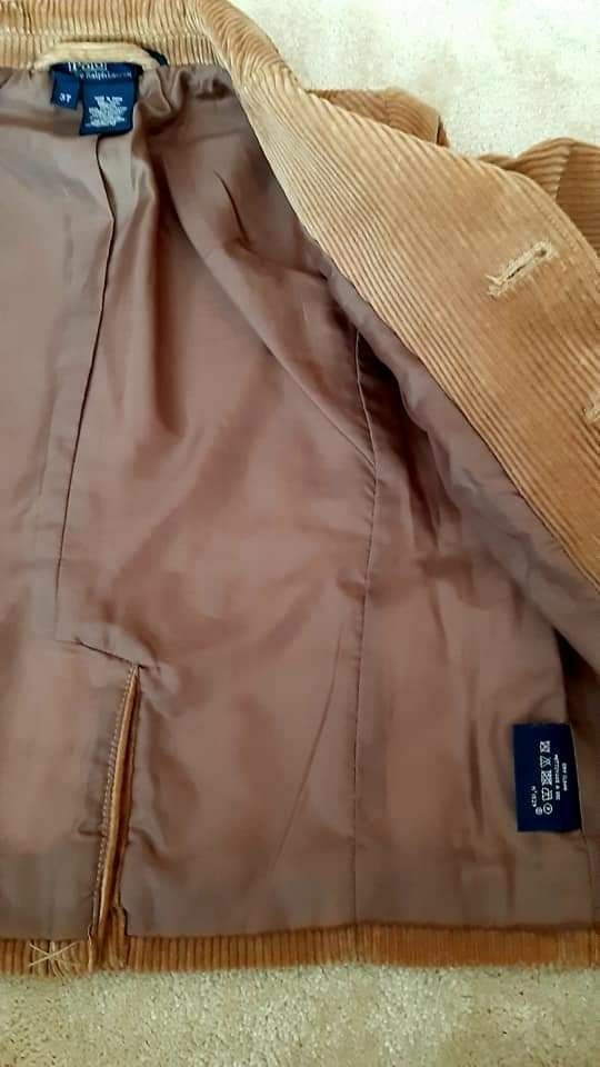 Blazer casaco bombazine camel RALPH Lauren 3 anos