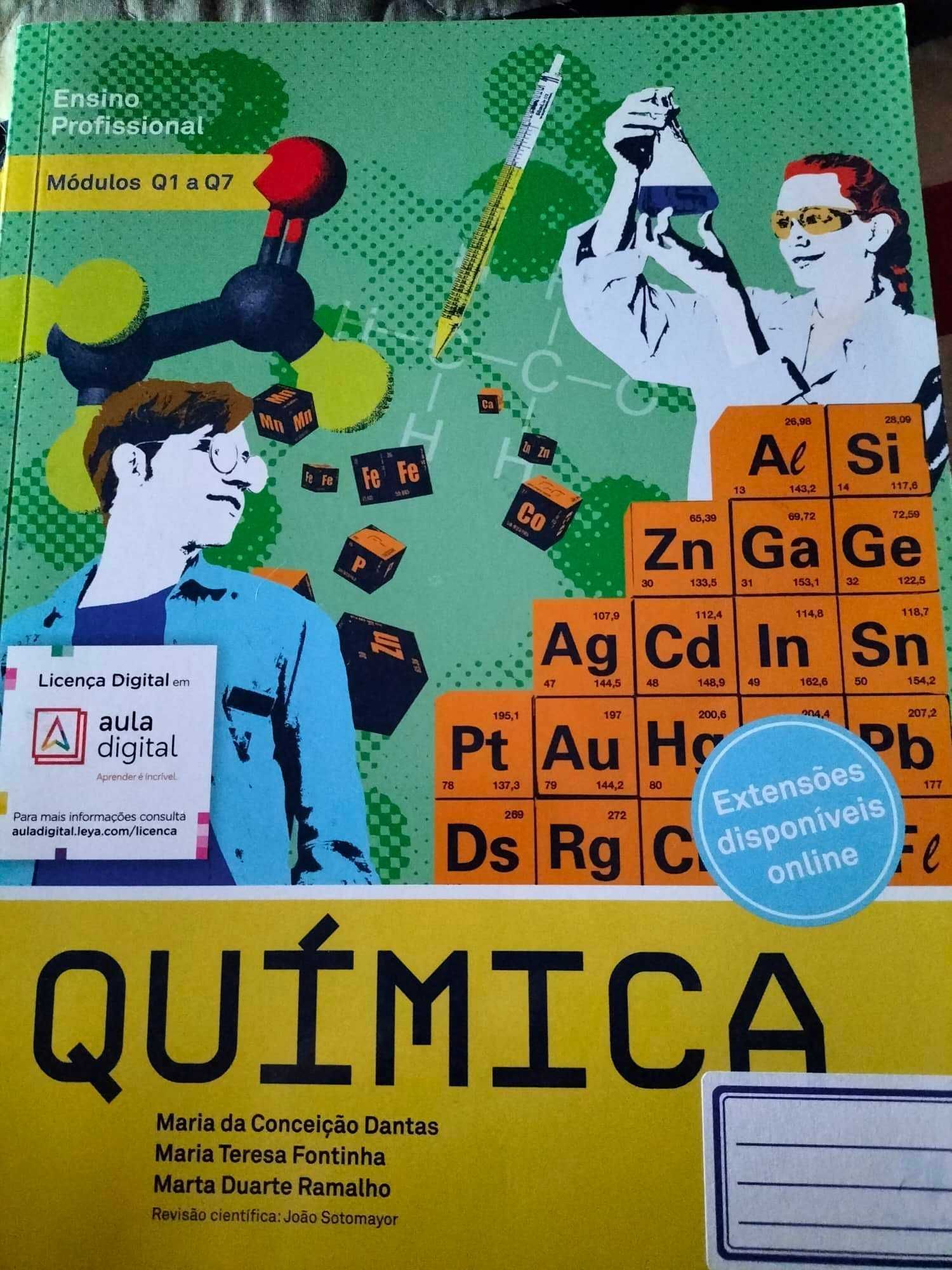 Livro Novo Fisica e Quimica 10º. ano Ensino Profissional Novos