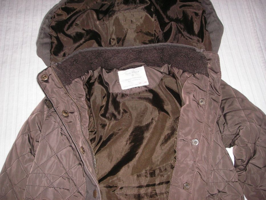 Blusão, Casaco, Parka com Capuz Zara T3/4