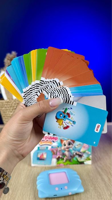 Картрідер знань, укр. мова (112 карток, 224 зображення, 18 тем)