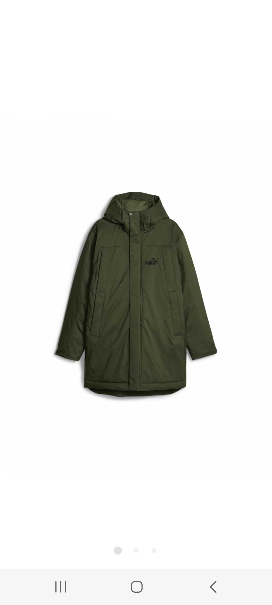 Нова Парка Puma Hooded Padded Parka, розмір M, колір Myrtle