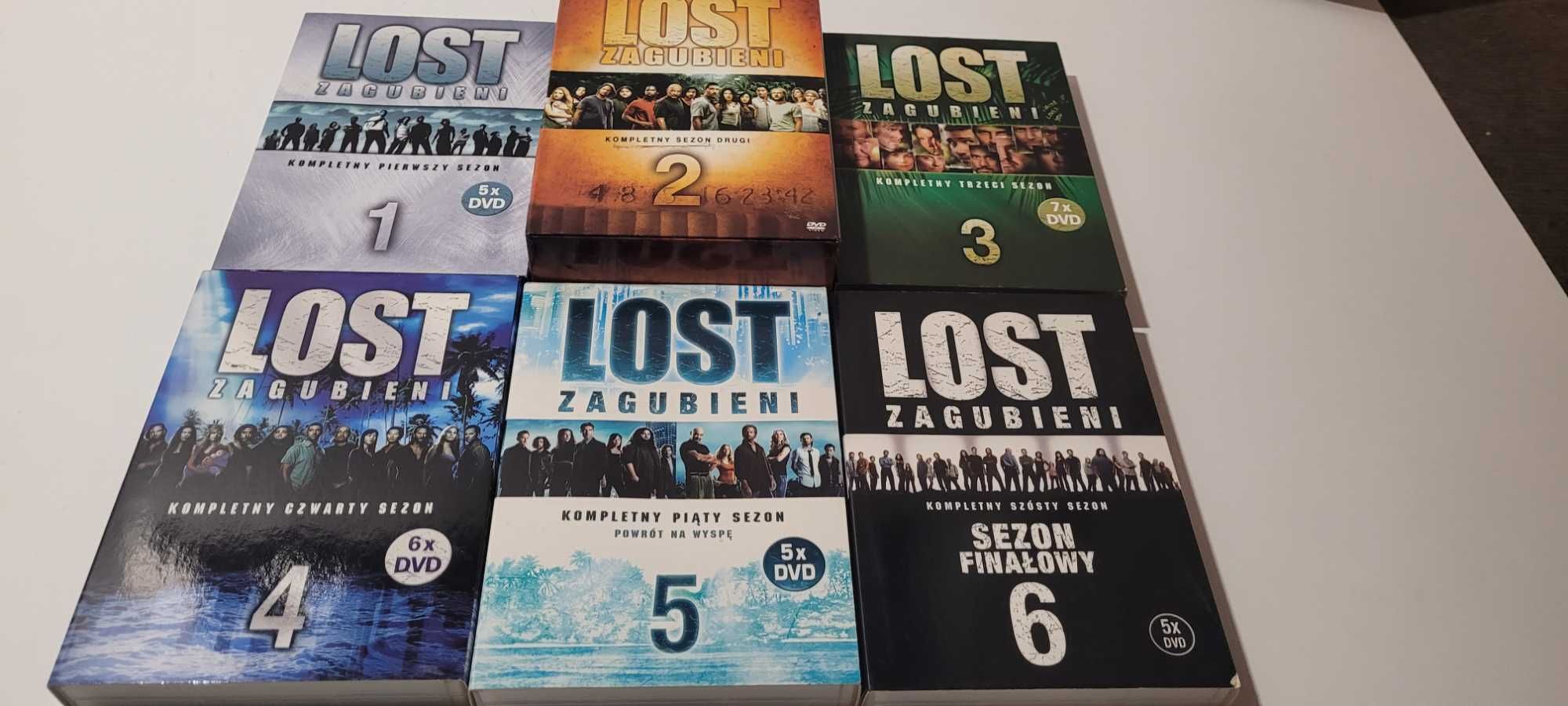 Serial Lost Zagubieni cała kolekcja DVD