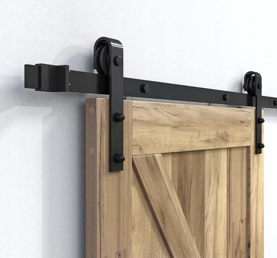 Nowoczesny system przesuwny do drzwi BARN DOOR