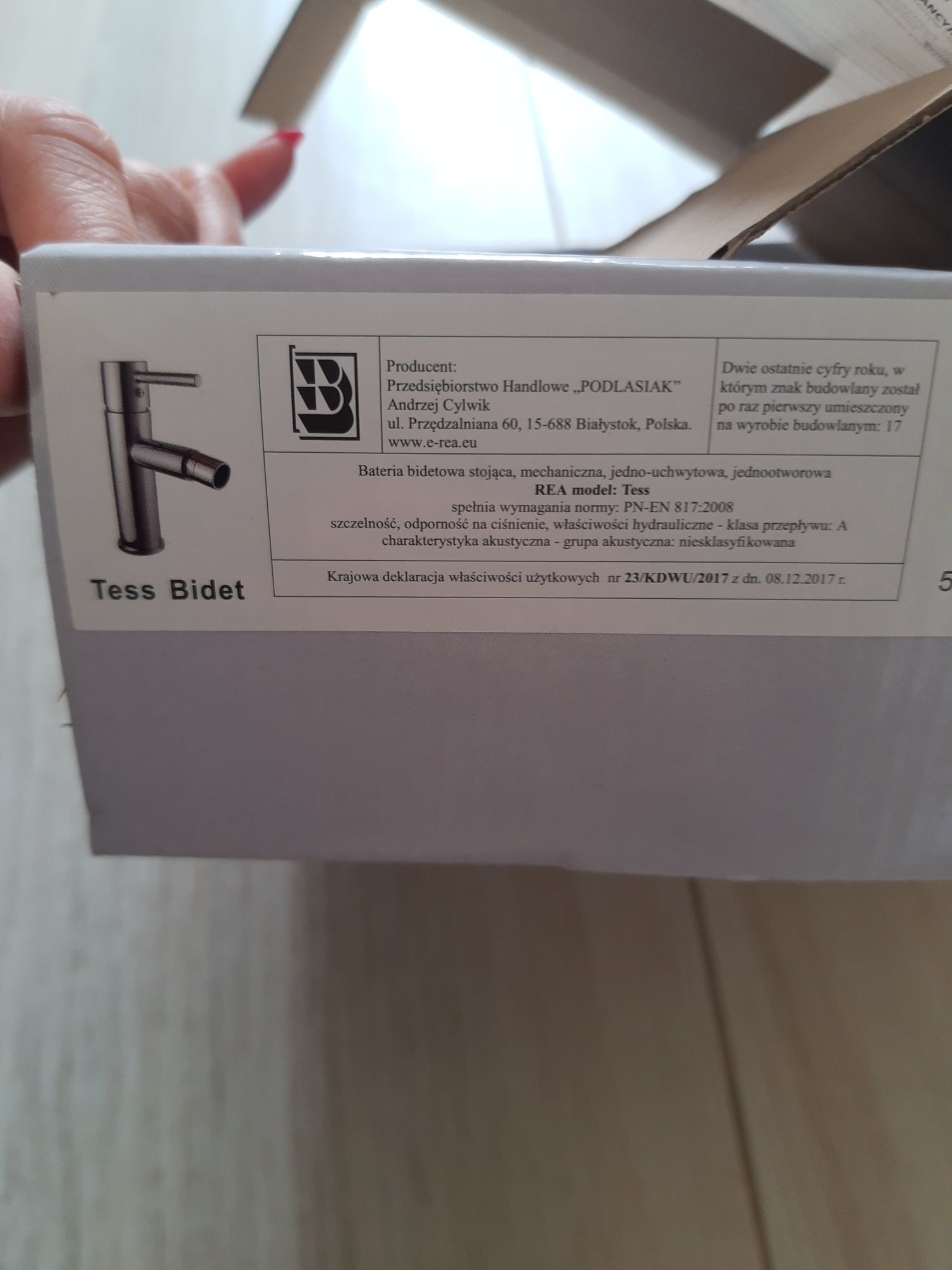 Bateria bidetowa