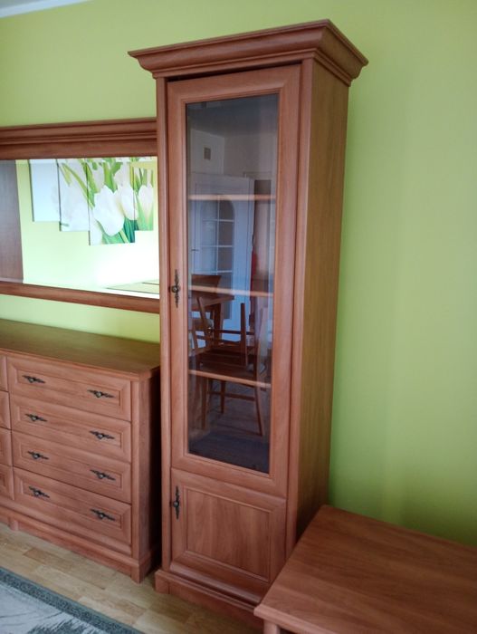 2x Witryna regał biblioteczka lewa i prawa Kent BRW Black Red White