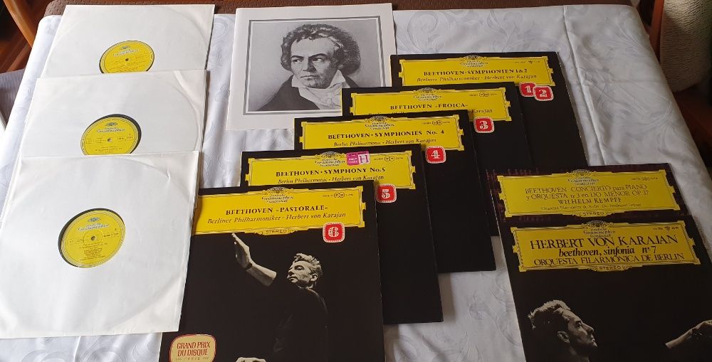 13 Discos VINIL (LP) Musica Clássica (Beethoven)