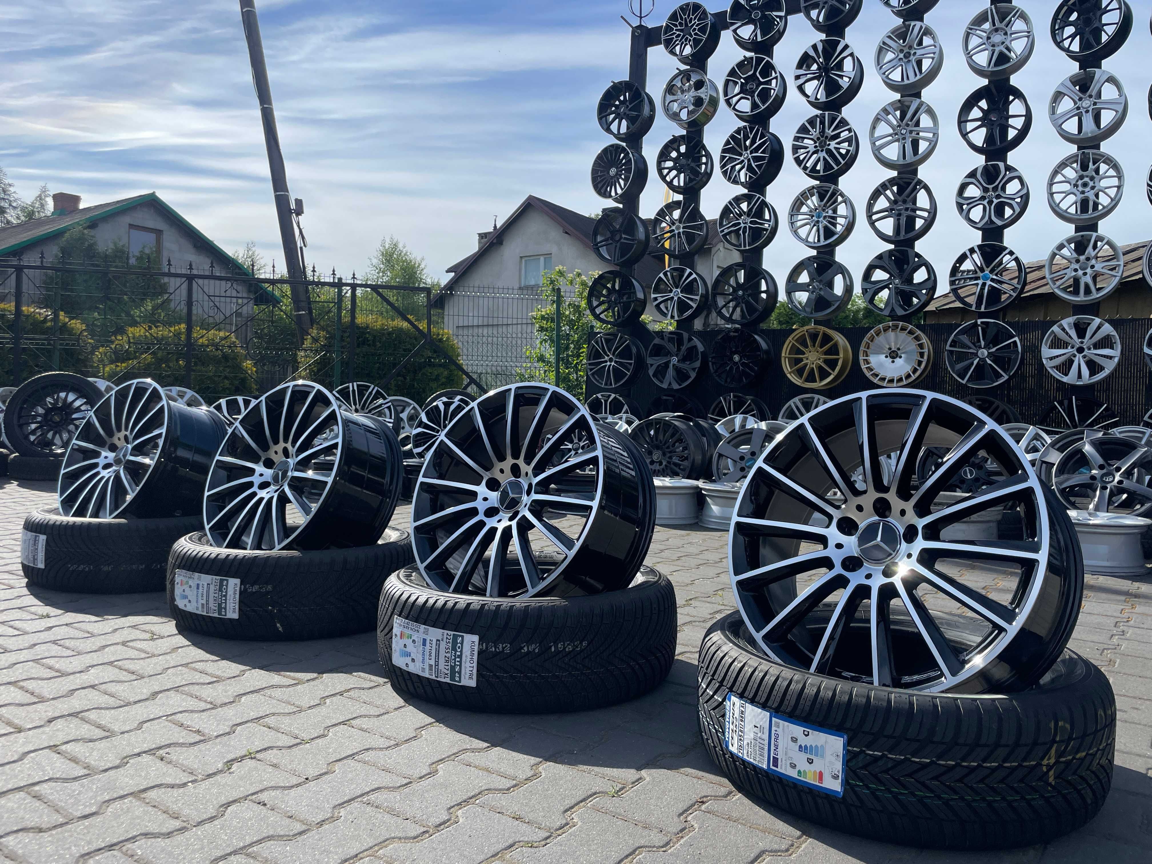 Nowe alufelgi 19 calowe 5x112 czarno polerowane