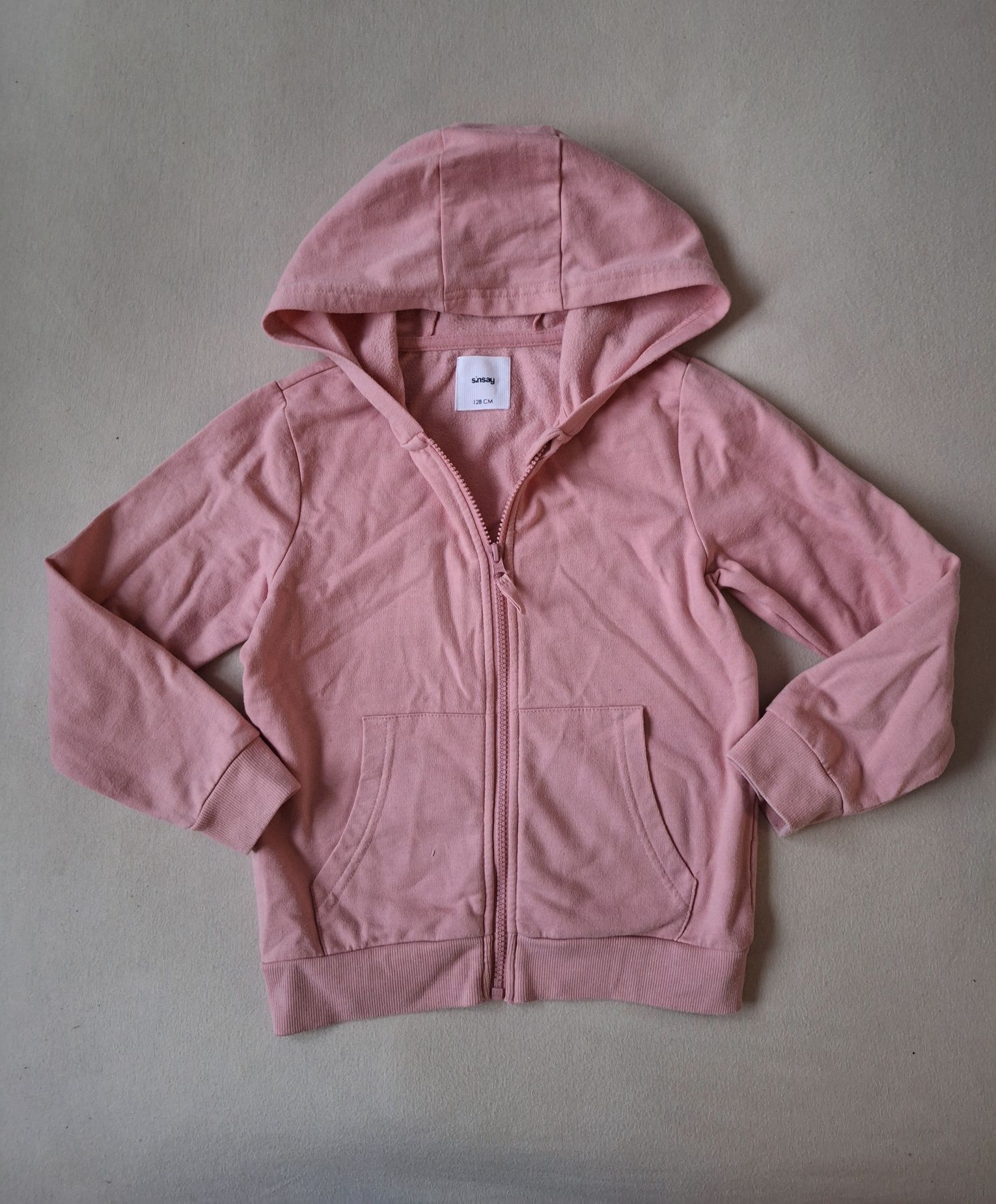 Sinsay bluza z kapturem r. 128 basic