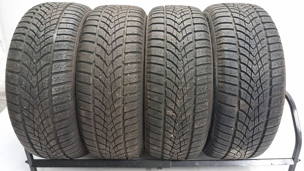 4× Opony 205 55 r16 Dunlop 8mm