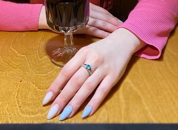 Продам срібне колечко