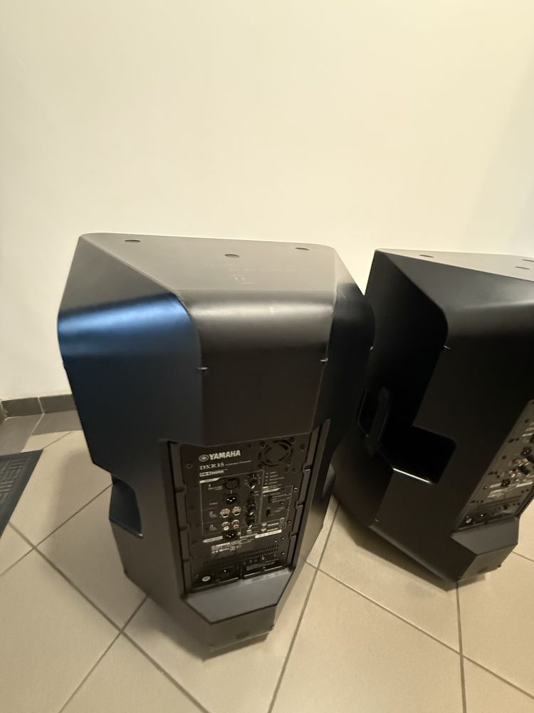 Yamaha DXR 15  - 2 szt pokrowce stan idealny użyte 1 raz !!