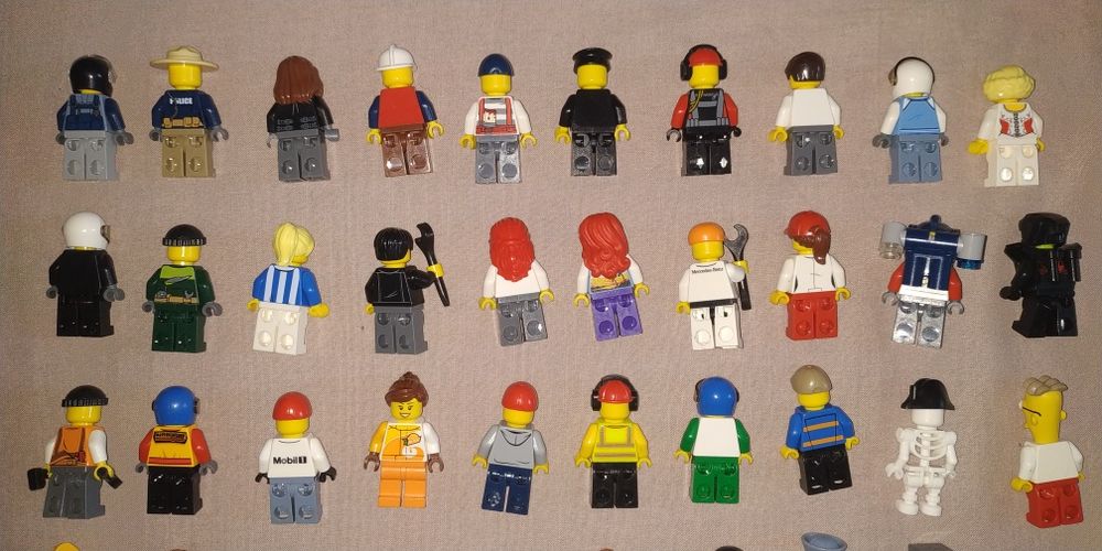 Оригінальні вживані мініфігурки Lego city та інші