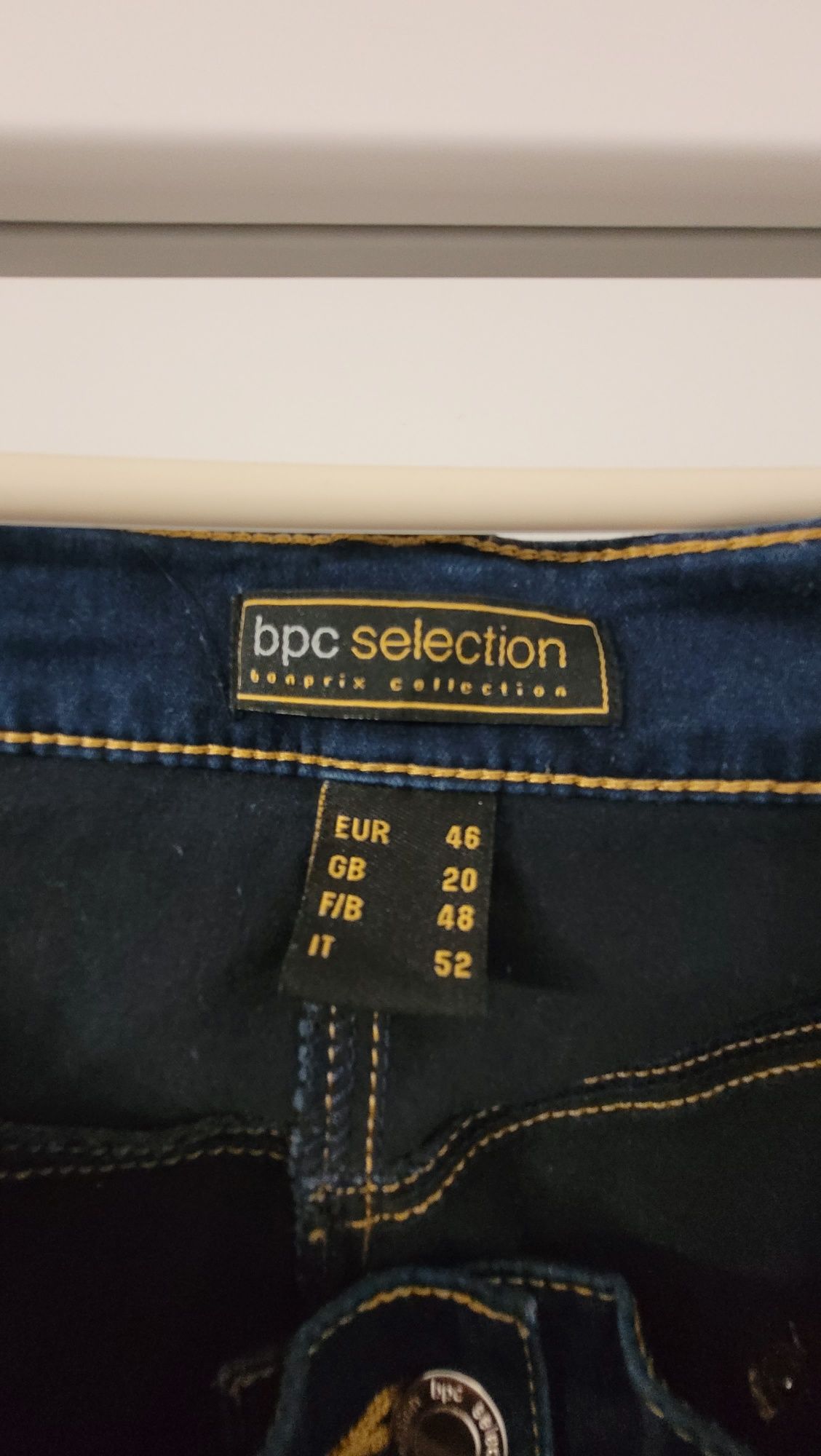 Cienkie jeansy damskie 46 Bonprix