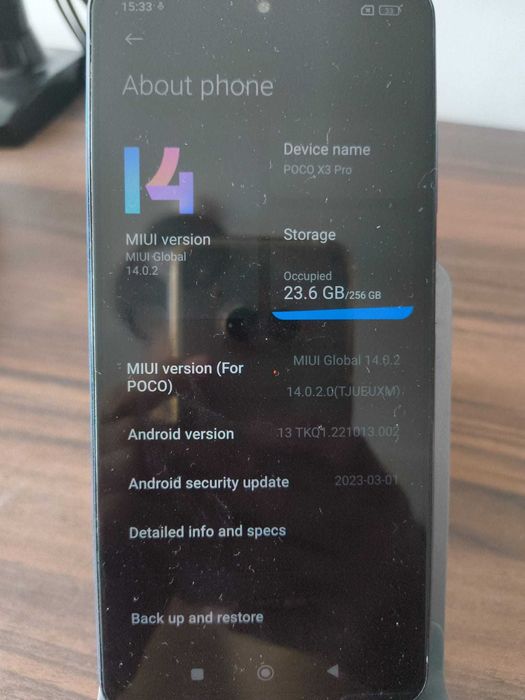 Poco X3 Pro – 256GB – Excelente Estado