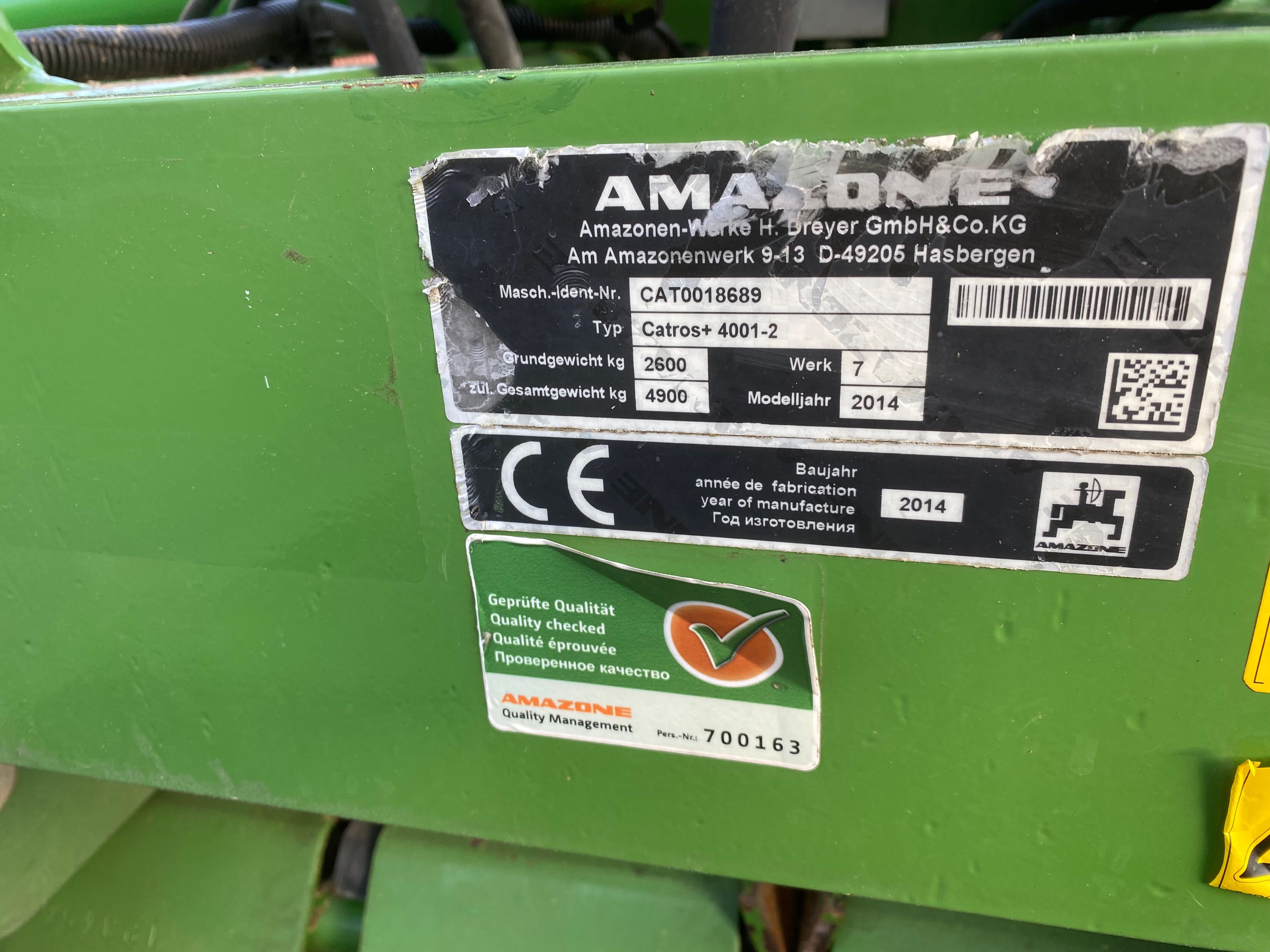 Amazone catros 4001