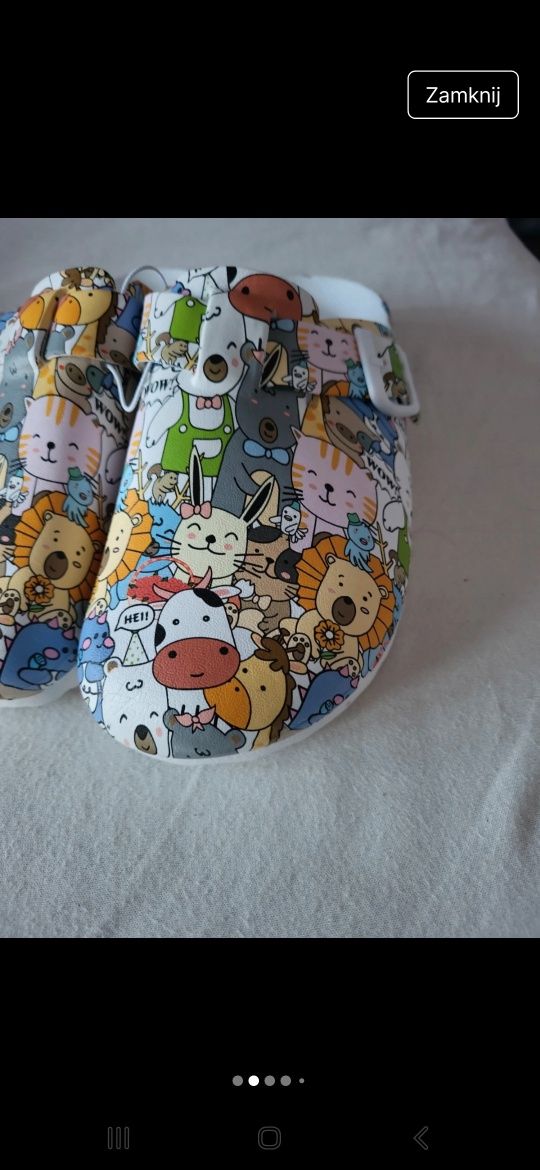 Klapki chodaki mule piankowe 37 unisex