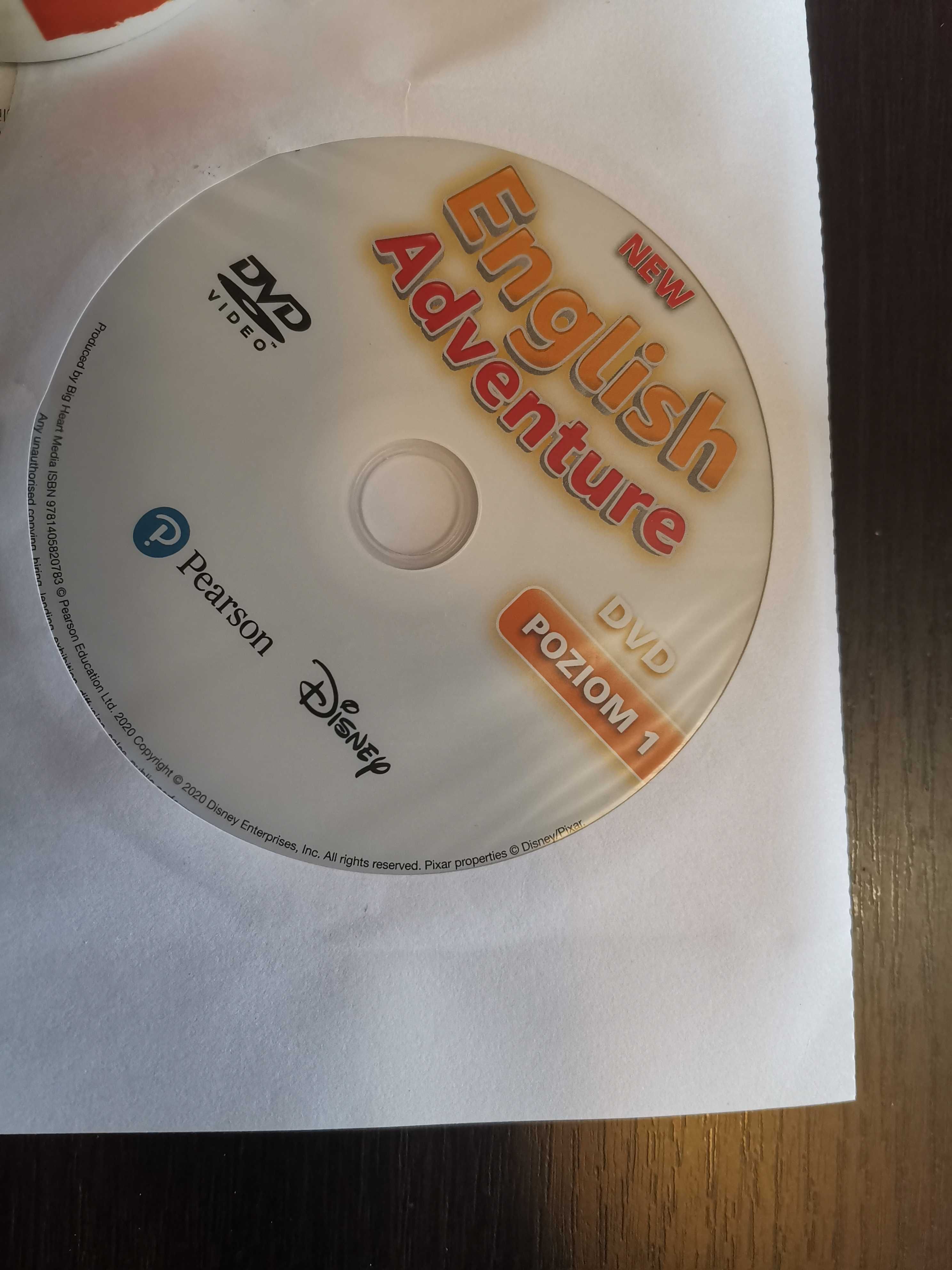 DVD English Adventure i zeszyt ćwiczeń