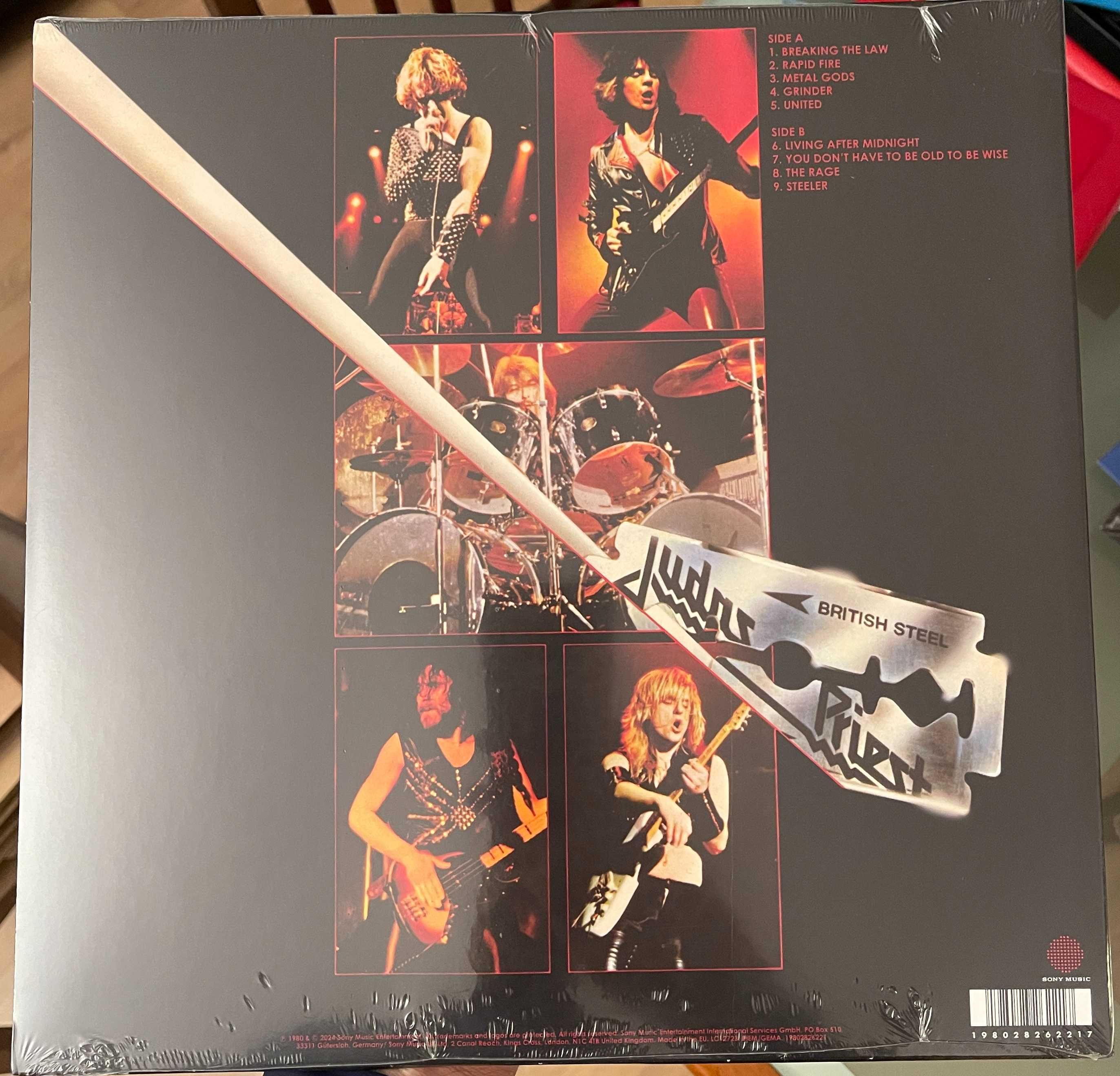 LP Splatter - Judas Priest - British Steel