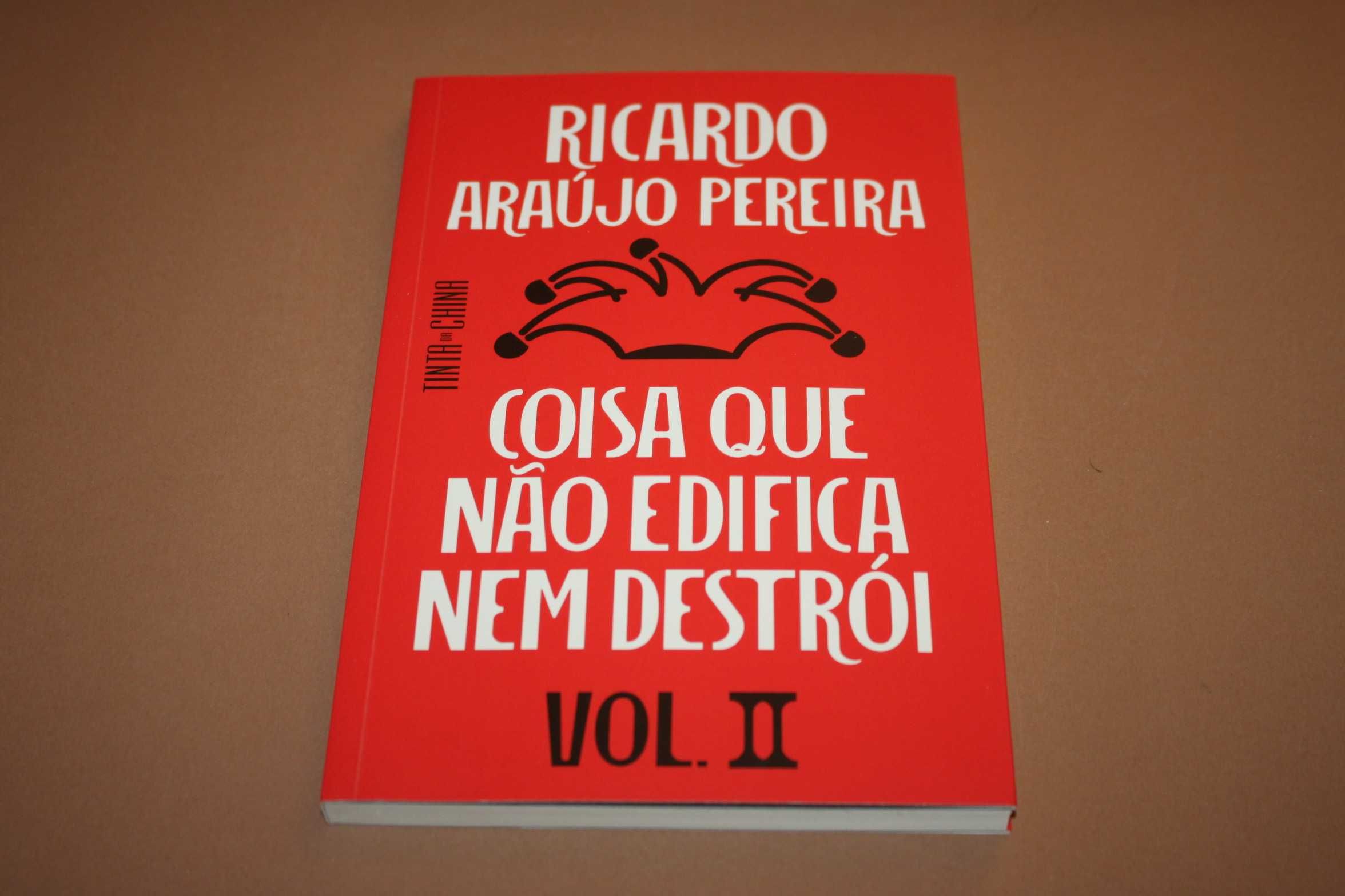 ' Coisa Que Não Edifica Nem Destrói Vol II de Ricardo Araújo Pereira