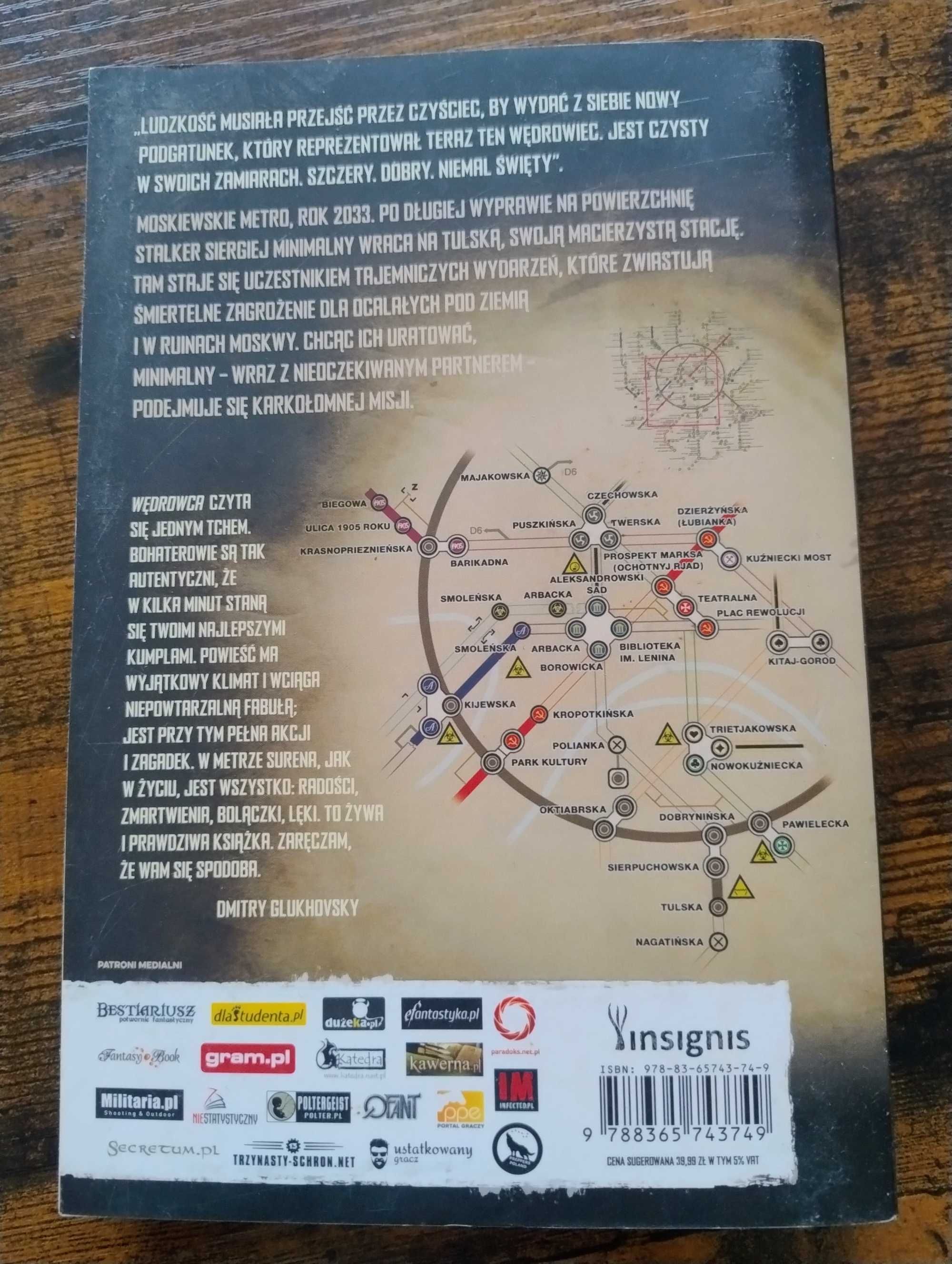 Wędrowiec - S. Cormudian / Uniwersum METRO 2033 / Postapo