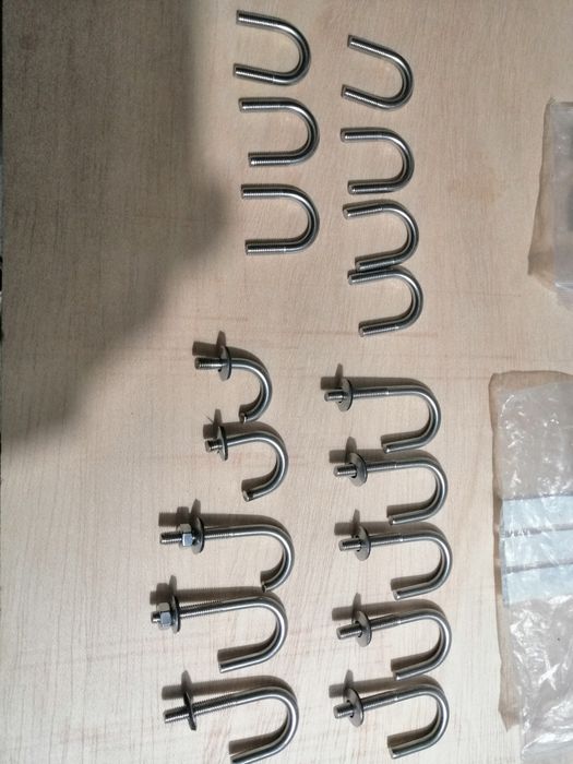 17 Ganchos de INOX  M6