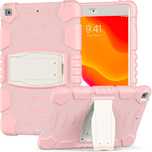 Etui do iPad 9/8/7 10.2" Pancerne z Podstawką Różowe