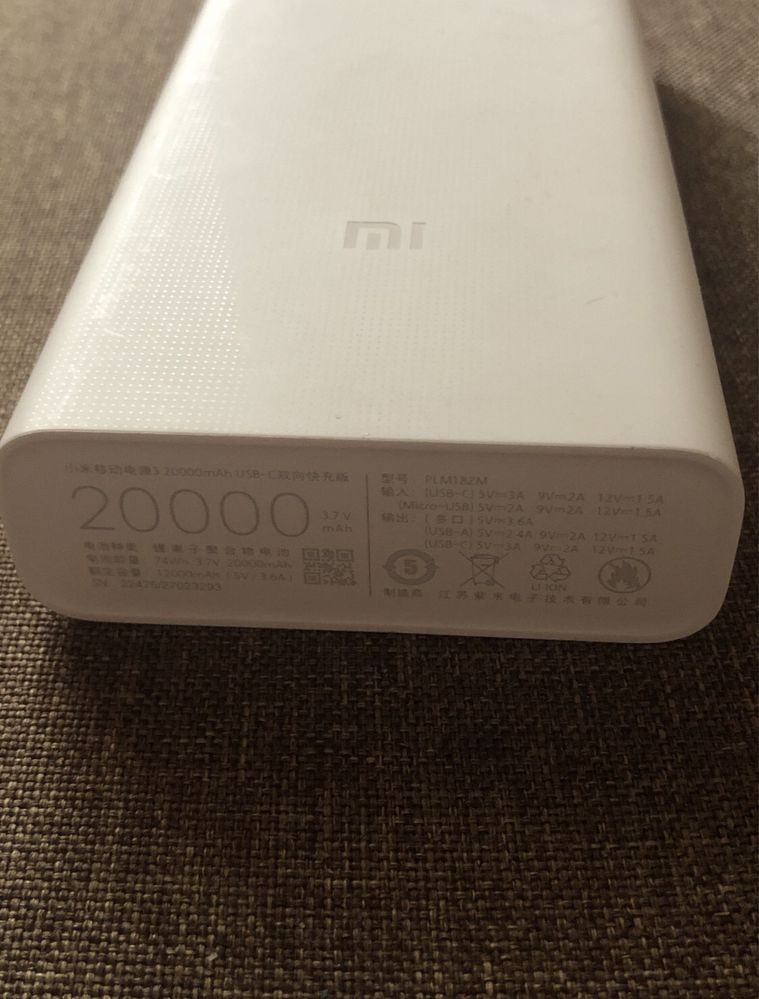 Power Bank Xiaomi 20000mAh