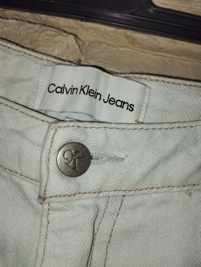 Spodnie jeansowe Calvin Klein W25 oryginalne 90s straight proste