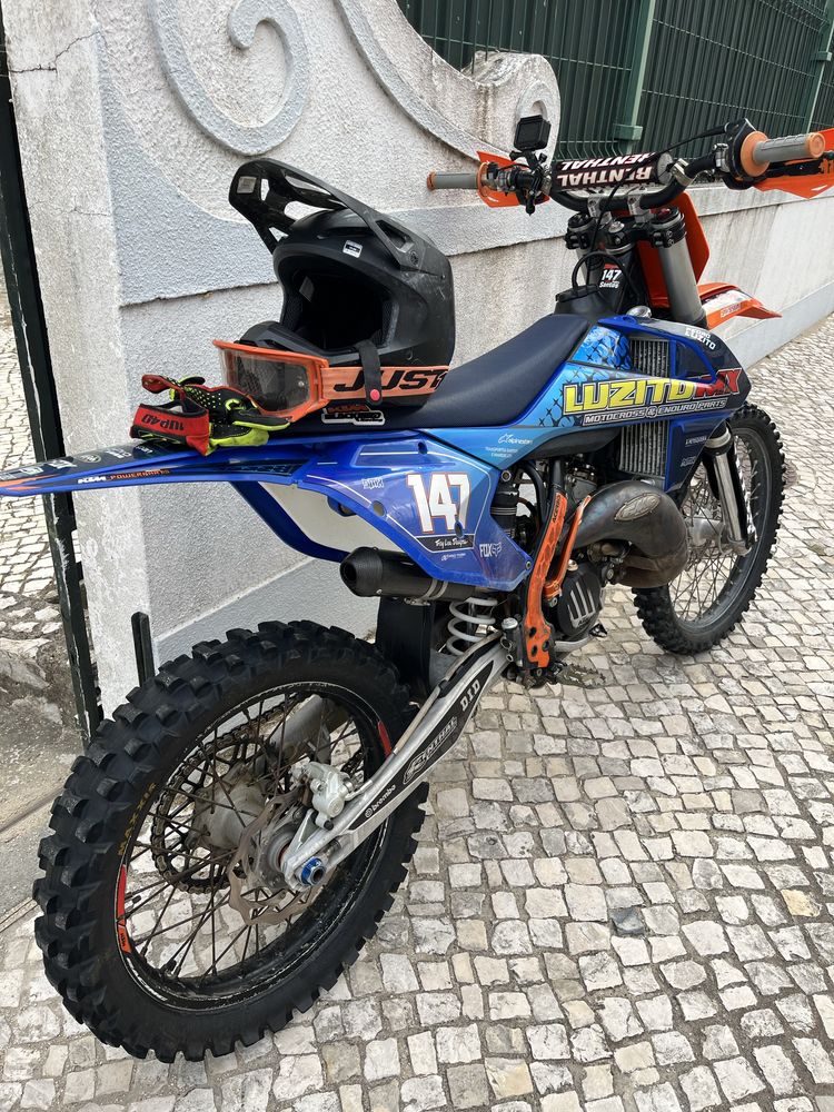 Ktm 125 sx com muitos extras